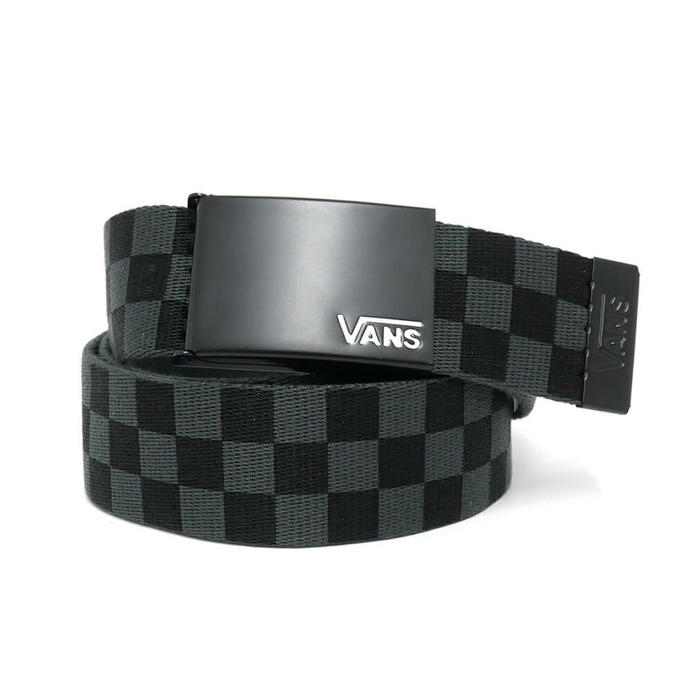 VANS BELT バンズ ベルト DEPPSTER II WEB BLACK/CHARCOAL スケートボード スケボー　1