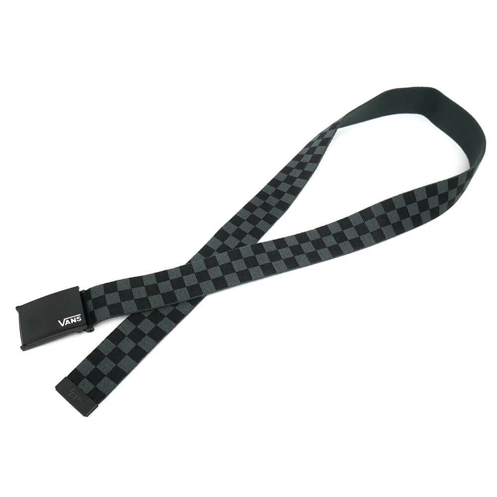 VANS BELT バンズ ベルト DEPPSTER II WEB BLACK/CHARCOAL スケートボード スケボー　3