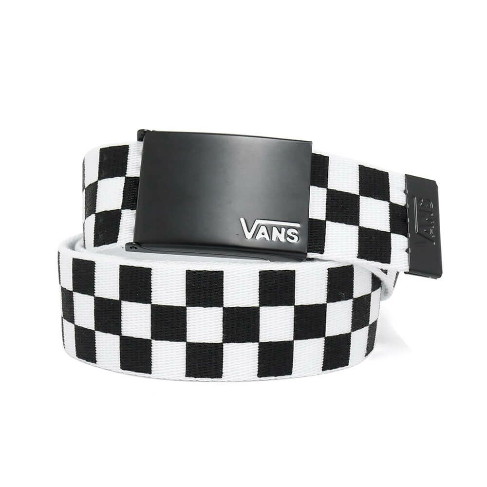 VANS BELT バンズ ベルト DEPPSTER II WEB BLACK/WHITE スケートボード スケボー 1