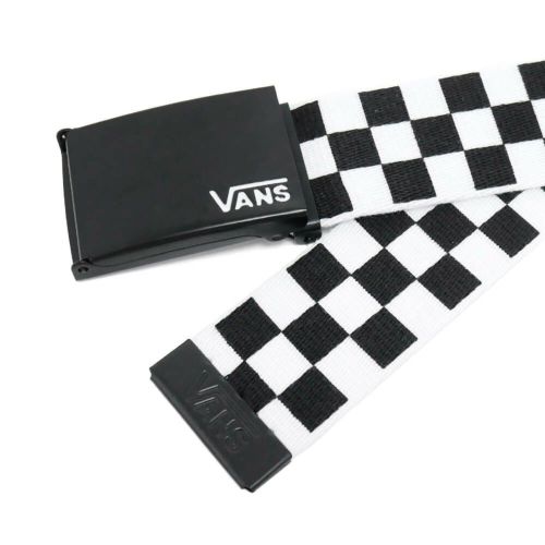 VANS BELT バンズ ベルト DEPPSTER II WEB BLACK/WHITE スケートボード スケボー 2