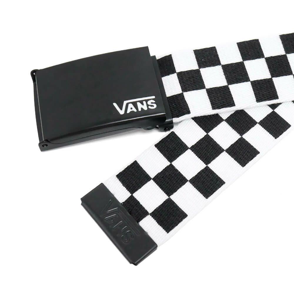 VANS BELT バンズ ベルト DEPPSTER II WEB BLACK/WHITE スケートボード スケボー 2