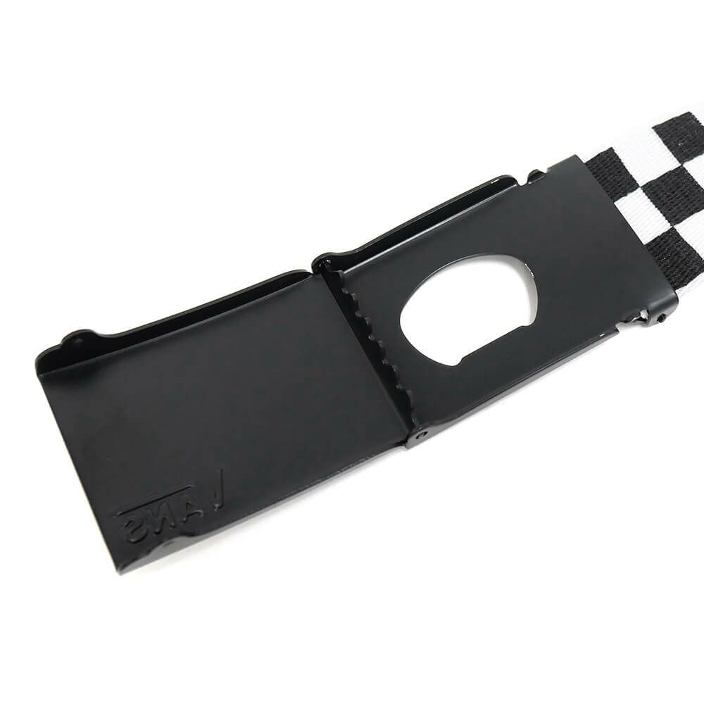 VANS BELT バンズ ベルト DEPPSTER II WEB BLACK/WHITE スケートボード スケボー 4