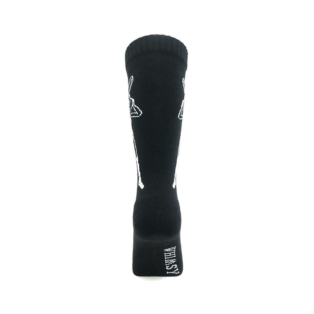 WHIMSY SOCKS ウィムジー ソックス 靴下 NISHIYAMA BLACK スケートボード スケボー 2