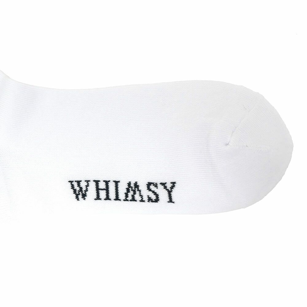 WHIMSY SOCKS ウィムジー ソックス 靴下 NISHIYAMA WHITE スケートボード スケボー 5