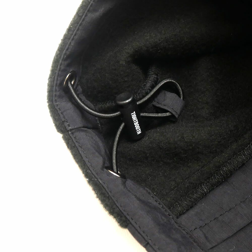 TIGHTBOOTH（TBPR） PANTS タイトブース パンツ ジーンズ TBPR x 紅桜 NYLON PANEL FLEECE BALOON BLACK スケートボード スケボー 10