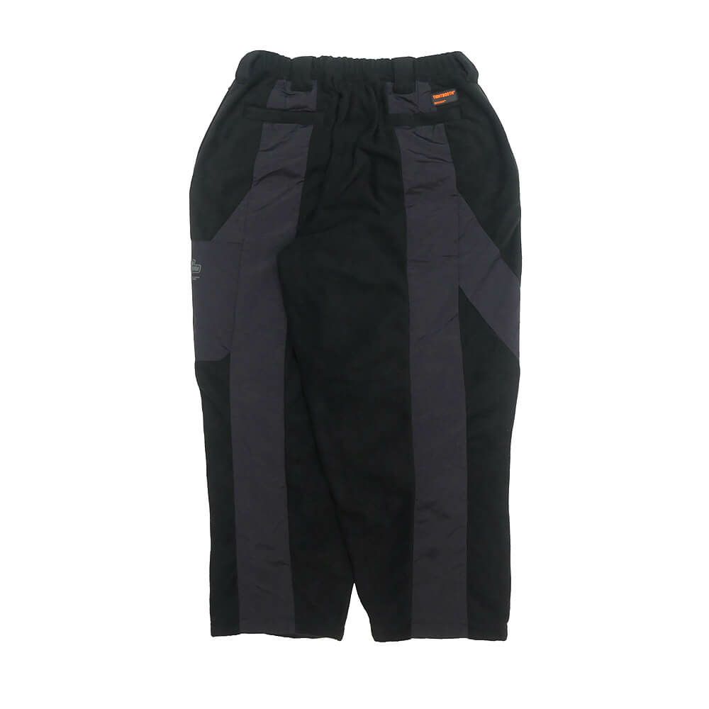 TIGHTBOOTH（TBPR） PANTS タイトブース パンツ ジーンズ TBPR x 紅桜 NYLON PANEL FLEECE BALOON BLACK スケートボード スケボー 11