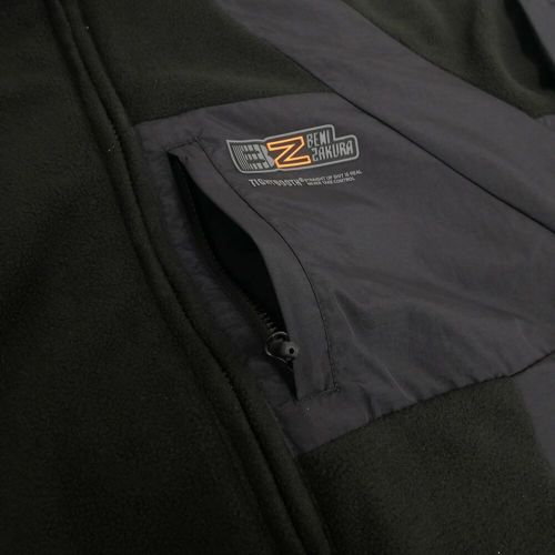 TIGHTBOOTH（TBPR） JACKET タイトブース ジャケット TBPR x 紅桜 NYLON PANEL FLEECE BLACK スケートボード スケボー 6