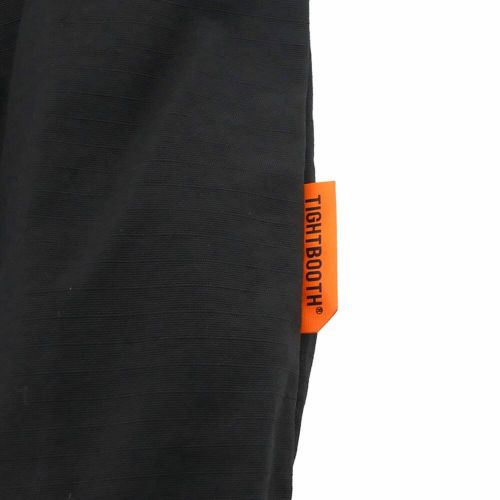 TIGHTBOOTH（TBPR） JACKET タイトブース ジャケット TBPR x 紅桜 NYLON PANEL FLEECE BLACK スケートボード スケボー 11
