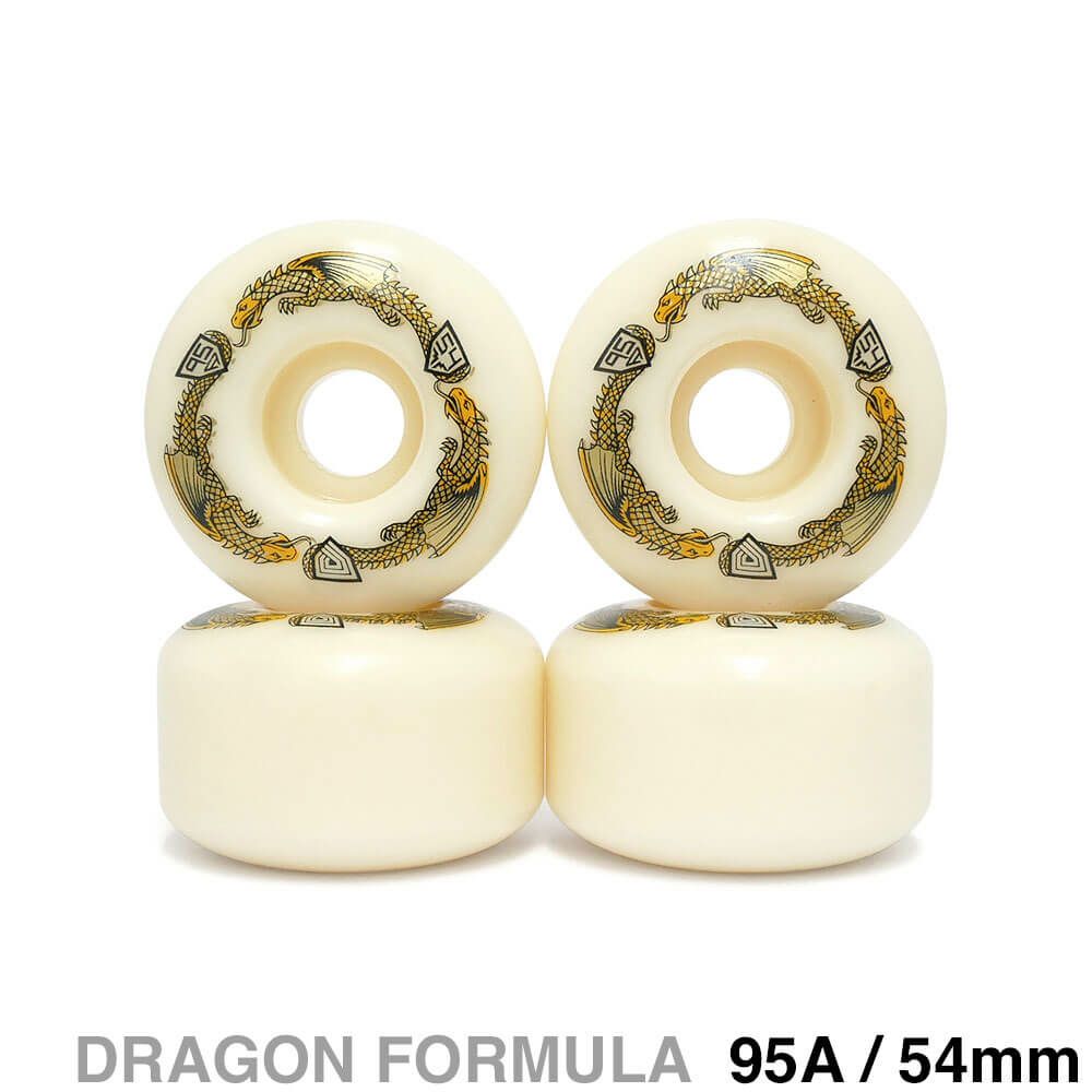 POWELL PERALTA WHEEL パウエルペラルタ ウィール DRAGON FORMULA（DF）95A V4 DRAGONS 54mm x 34mm スケートボード スケボー 1