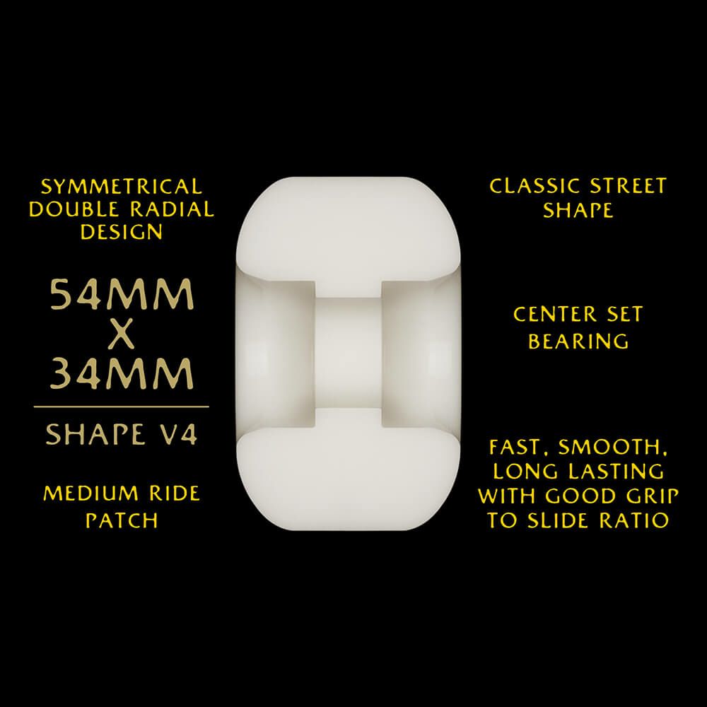 POWELL PERALTA WHEEL パウエルペラルタ ウィール DRAGON FORMULA（DF）95A V4 DRAGONS 54mm x 34mm スケートボード スケボー 3