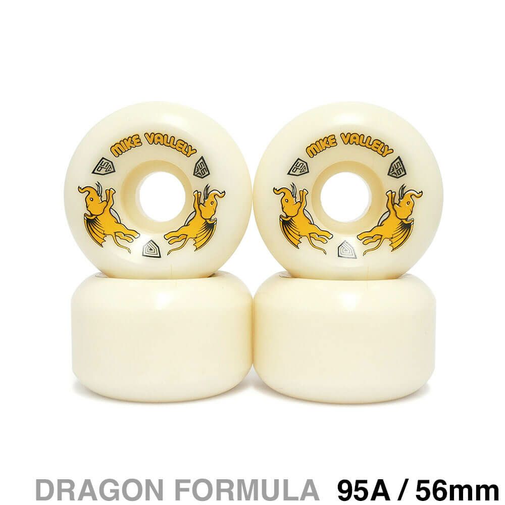 POWELL PERALTA WHEEL パウエルペラルタ ウィール DRAGON FORMULA（DF）95A V6 MIKE VALLELY DRAGONS 56mm x 36mm スケートボード スケボー 1