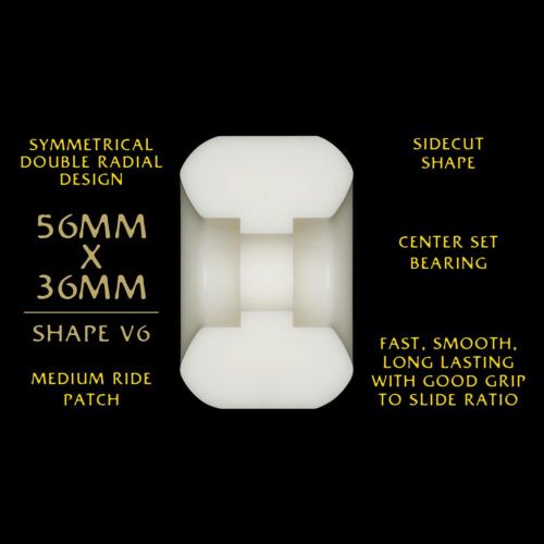 POWELL PERALTA WHEEL パウエルペラルタ ウィール DRAGON FORMULA（DF）95A V6 MIKE VALLELY DRAGONS 56mm x 36mm スケートボード スケボー 3