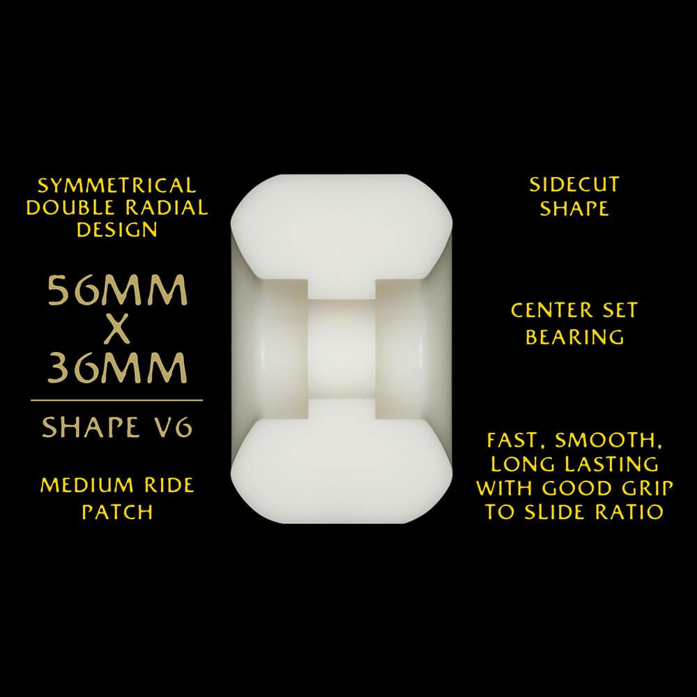 POWELL PERALTA WHEEL パウエルペラルタ ウィール DRAGON FORMULA（DF）95A V6 MIKE VALLELY DRAGONS 56mm x 36mm スケートボード スケボー 3