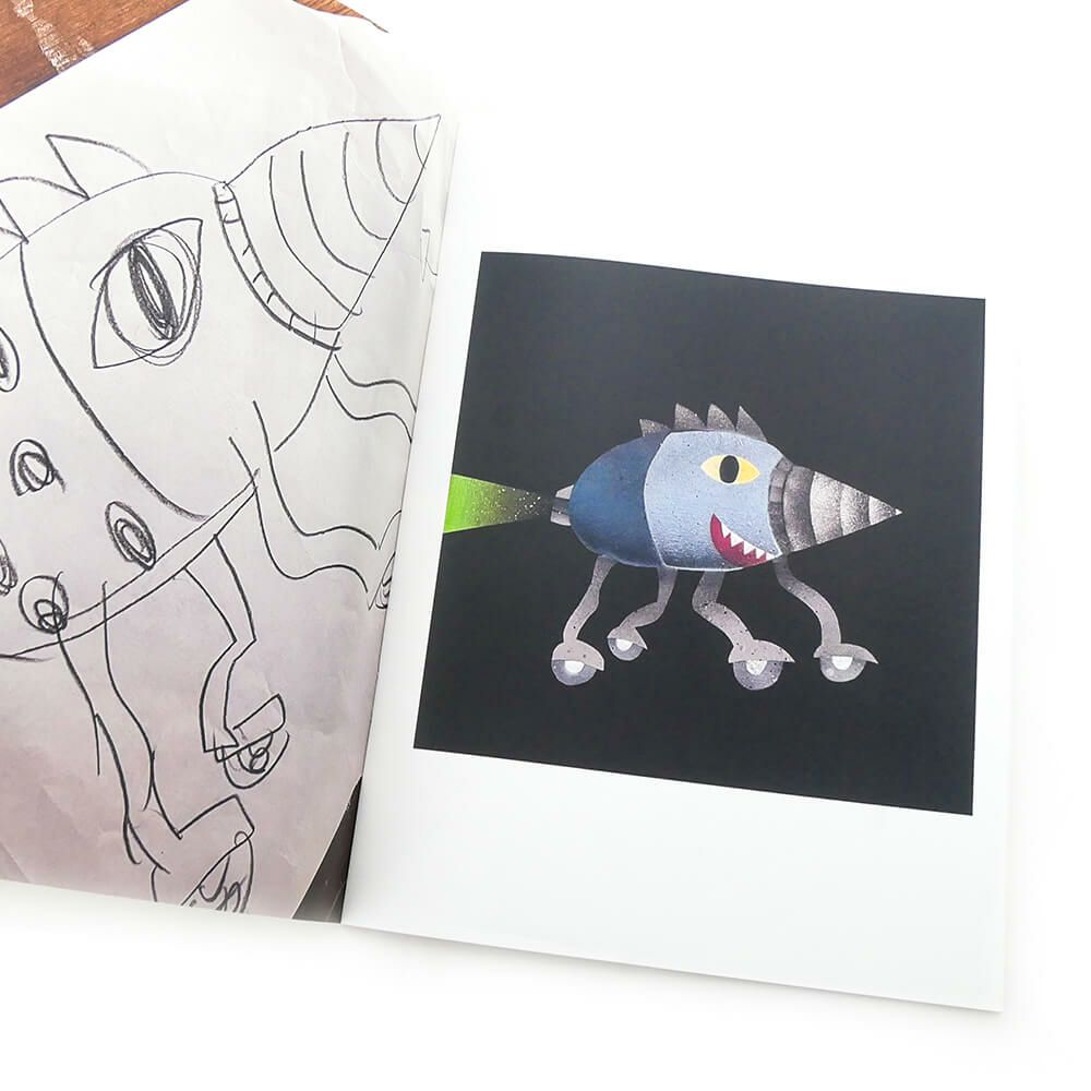 DISKAH ZINE（作品集） RETROLIC SPECTIVE スケートボード スケボー 03