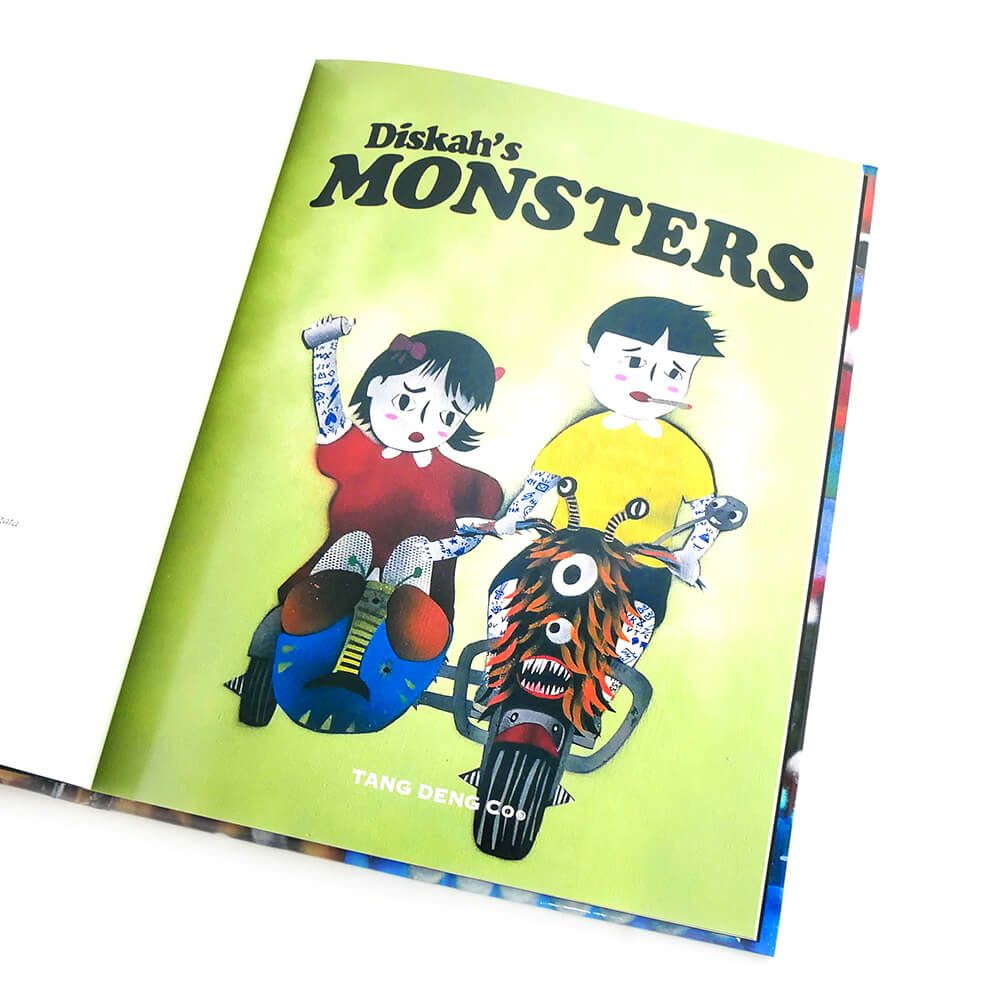 DISKAH 本（作品集） Diskah's MONSTERS スケートボード スケボー 03