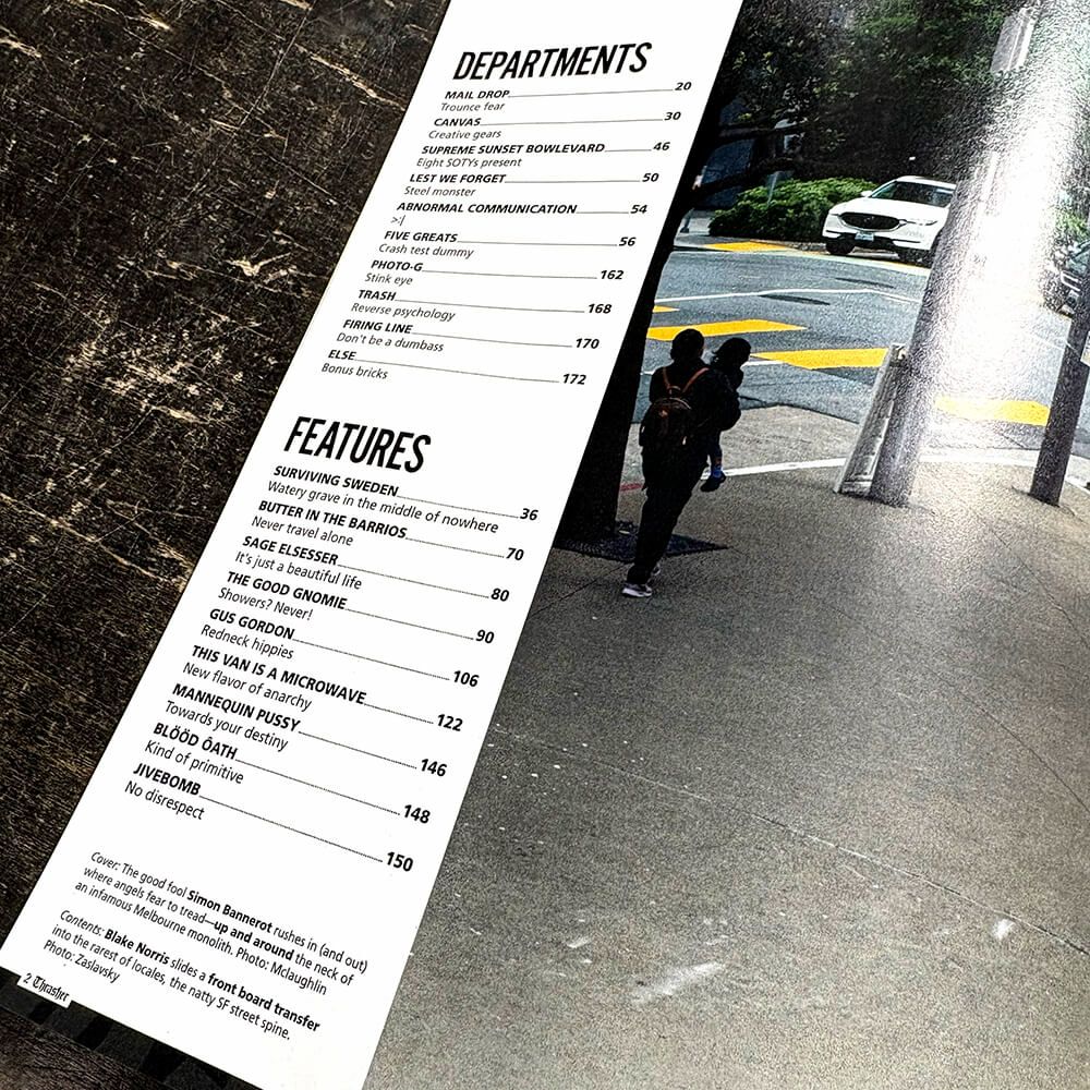 THRASHER MAGAZINE スラッシャー 雑誌 2026年2月号 スケートボード スケボー 01