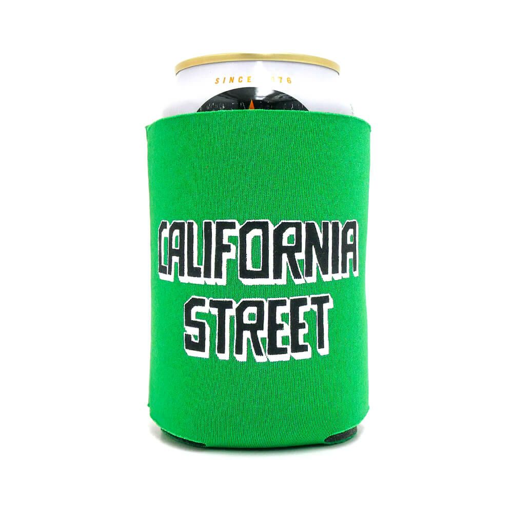 CALIFORNIA STREET COOZIE カリフォルニアストリート ドリンククーラー BLOCK by ESOW GREEN スケートボード スケボー