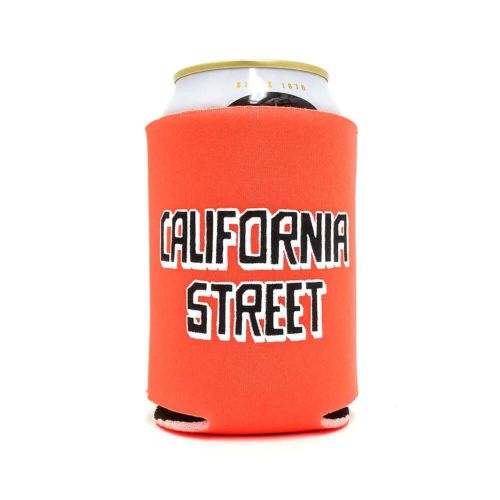 CALIFORNIA STREET COOZIE カリフォルニアストリート ドリンククーラー BLOCK by ESOW ORANGE スケートボード スケボー