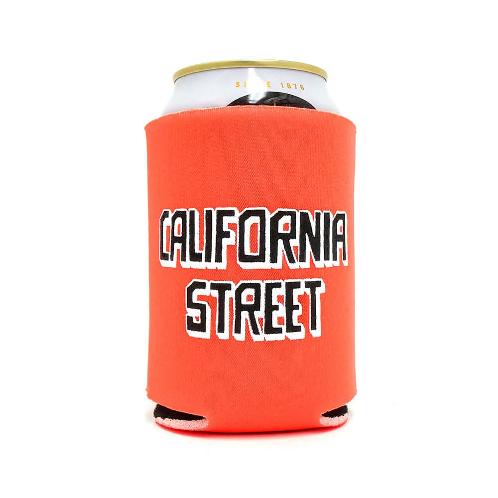CALIFORNIA STREET COOZIE カリフォルニアストリート ドリンククーラー BLOCK by ESOW ORANGE スケートボード スケボー
