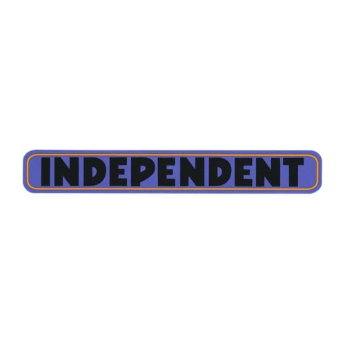 INDEPENDENT STICKER インディペンデント ステッカー BAR LOGO NAVY スケートボード スケボー