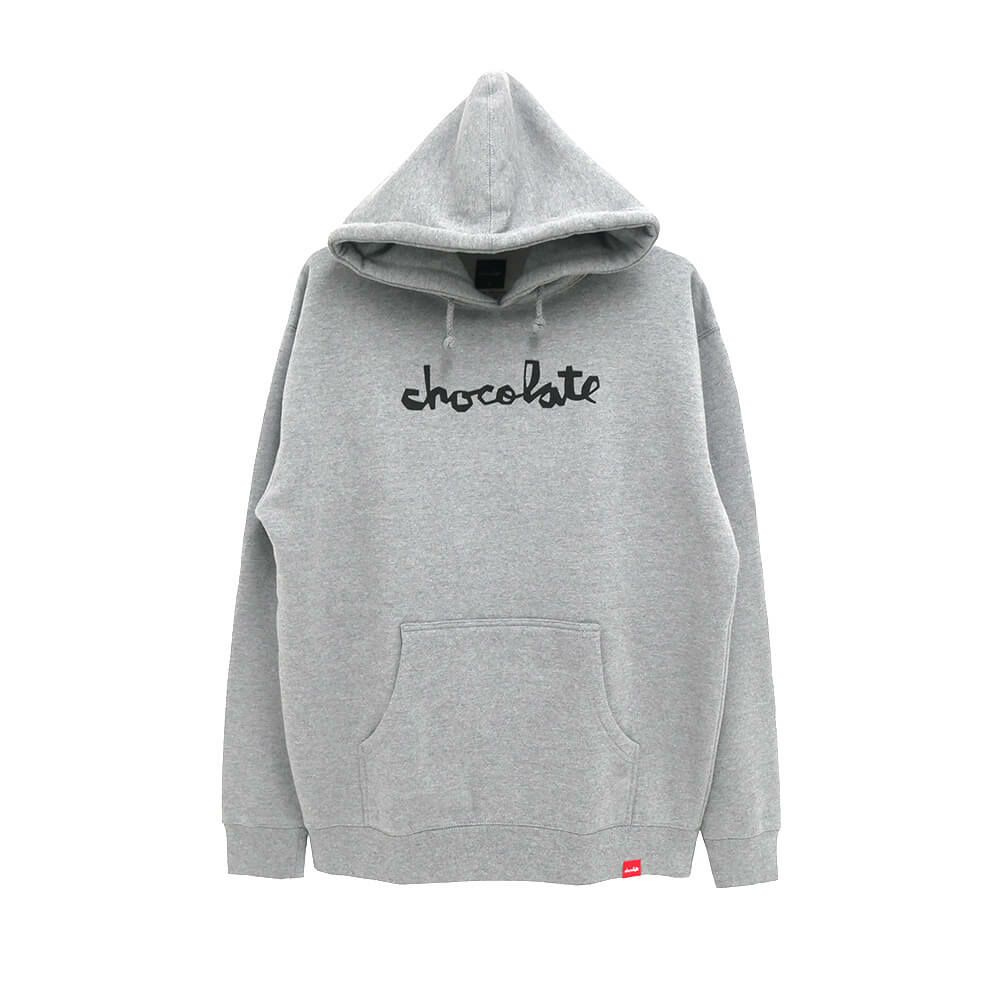 CHOCOLATE HOOD チョコレート パーカー ORIGINAL CHUNK GREY スケートボード スケボー 
