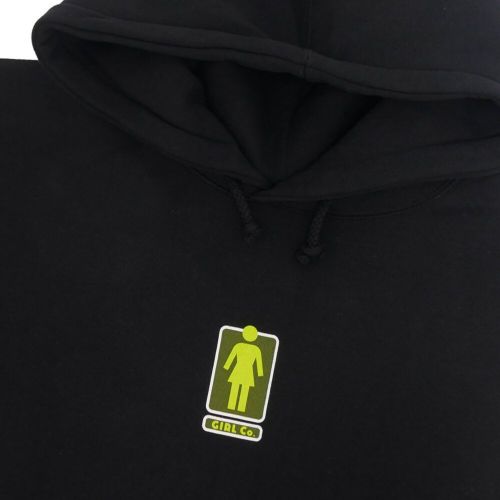 GIRL HOOD ガール パーカー 93 TIL LOVERS OG BLACK スケートボード スケボー 1