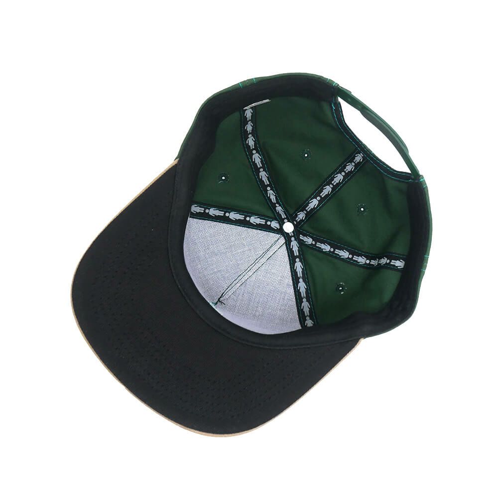 GIRL CAP ガール キャップ LOVERS OG 5 PANEL SNAPBACK GREEN/BEIGE スケートボード スケボー 3