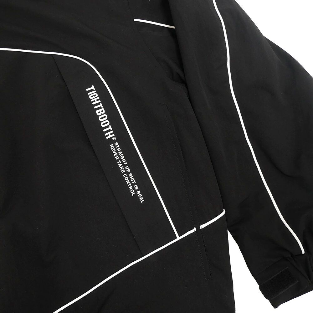 TIGHTBOOTH（TBPR） JACKET タイトブース ジャケット PIPING TACTICAL BLACK スケートボード スケボー 5