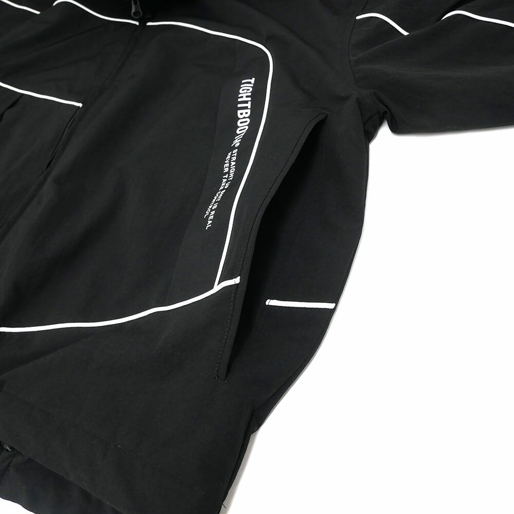 TIGHTBOOTH（TBPR） JACKET タイトブース ジャケット PIPING TACTICAL BLACK スケートボード スケボー 7